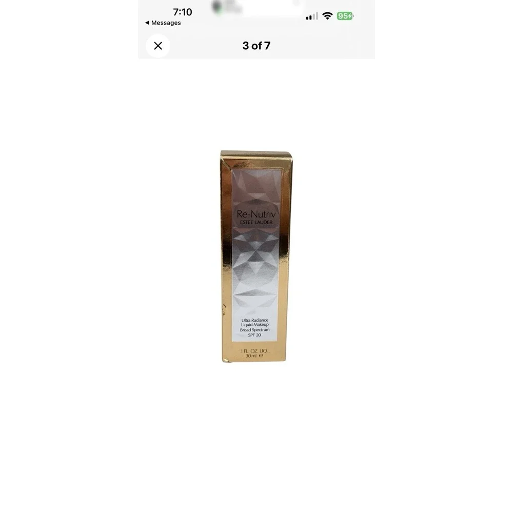 Estee Lauder Foundation Re-Nutriv‎ 7W1 Deep Spice Ultra Radiance Liquid Makeup